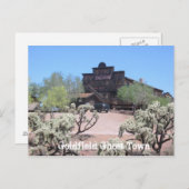 ゴールドフィールド幽霊タウンサロン ポストカード (正面/裏面)