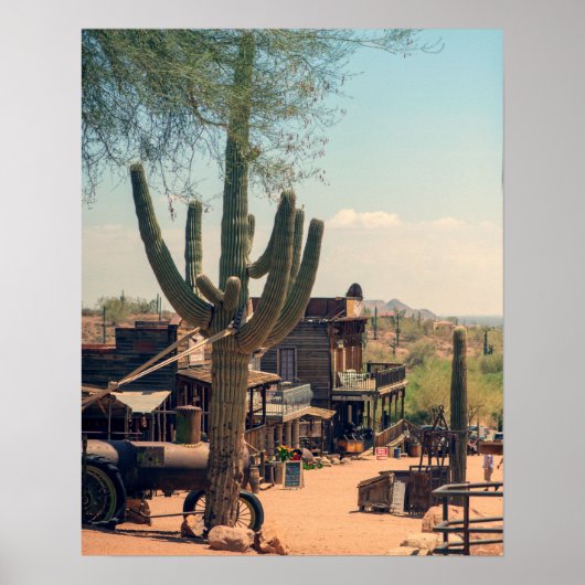 ゴールドフィールド幽霊タウン ポスター (正面)