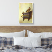 ゴールドフィ絵画ンチ17世紀 キャンバスプリント (インサイチュ (寝室))