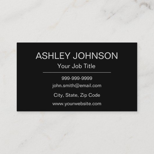 ゴールドフォイルとブラックフォトグラファーの名刺 名刺 (裏面)