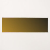 ゴールドフォイルのグラデーション色 ヨガマット (正面(横))