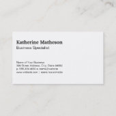 ゴールドフォイルのペンロゴ | 黒いテクスチャの背景 名刺 (裏面)