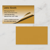 ゴールドフォイルの名刺 名刺 (正面/裏面)