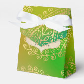 ゴールドフォイルアラビアンナイトテーマパーティー フェイバーボックス (正面サイド)