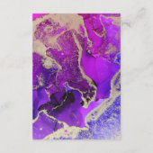 ゴールドフォイルウェディング エンクロージャーカード (裏面)