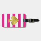 ゴールドフォイルエーススペード ラゲッジタグ (正面横)