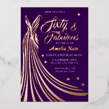 ゴールドフォイルガウン60歳の誕生日パ実在ーティ