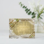 ゴールドフォイルキンセアニラ 招待状 (スタンド正面)