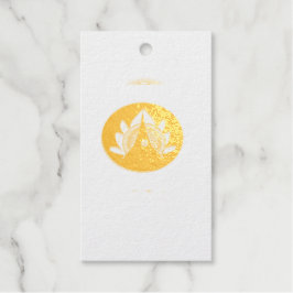 ゴールドフォイルギフトラベル ギフトタグ