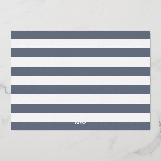 ゴールドフォイルサマーカニ饗宴パーティー 箔招待状 (裏面)