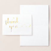 ゴールドフォイルサンキューカード 箔カード (ディスプレー)