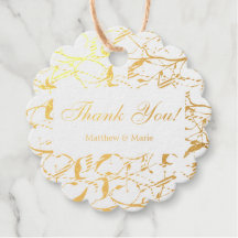 ゴールドフォイルサンキューメッセージカード