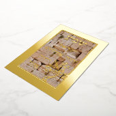 ゴールドフォイルシェマエッツチームコテルプラークカード 箔シーズンカード (回転した状態)