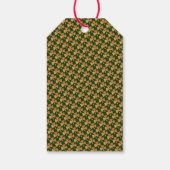 ゴールドフォイルシャームロックセントパトリックの日パーティー ギフトタグ (裏面)