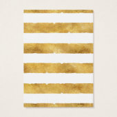 ゴールドフォイルストライプのイヤリングディスプレイカード (裏面)