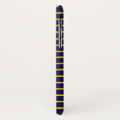 ゴールドフォイルストライプスパーソナライズされた電話ケース Case-Mate iPhoneケース (裏面/左)