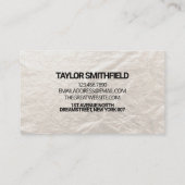 ゴールドフォイルトレンディー 名刺 (裏面)