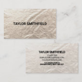 ゴールドフォイルトレンディー 名刺 (正面/裏面)