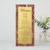 ゴールドフォイルフローラオンブルゴーニュ メニュー (スタンド正面)