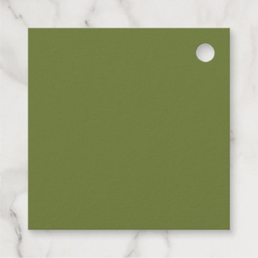 ゴールドフォイルフローラ結婚ブーケ フェイバータグ (裏面)