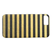 ゴールドフォイルブラックストライプのiPhone 7、やっと存在 Case-Mate iPhoneケース (裏面(横))