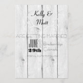 ゴールドフォイルボヘミアングラマー |写真の日付の保存 セーブザデート (裏面)