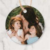 ゴールドフォイルメリークリスマスホリデーギフトラベル フェイバータグ (裏面)