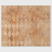 ゴールドフォイルヴィンテージサーカスをテーマにした誕生日パーティー ラッピングペーパー (フラット)