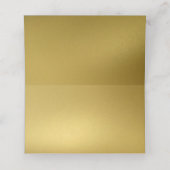 ゴールドフォイルヴィンテージレ結婚ース座席表 プレイスカード (内部開封)