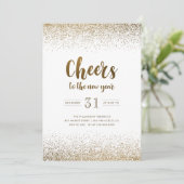 ゴールドフォイル応援ズトゥザニューイヤーホリデーパーティー 招待状 (スタンド正面)