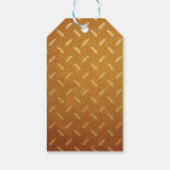 ゴールドフォイル感謝祭 ギフトタグ (裏面)