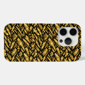 ゴールドフォイル抽象パターン Case-Mate iPhoneケース (裏面 (横))