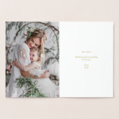 ゴールドフォイル最初の母の永遠の私の友人のスクリプト 箔カード (内部)