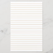 ゴールドフォイル紙吹雪結婚ドットのメニューカード (裏面)