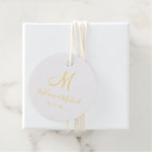 ゴールドフォイル結婚50周年の名前ありがとう フェイバータグ (箱)