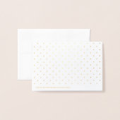 ゴールドフォイルMERCI書道サンキューカード 箔カード (裏面封筒付き)