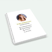 ゴールドフォトプロフェッショナルビジネスQRコード ノートブック