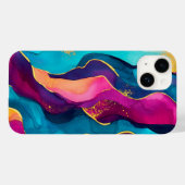 ゴールドフレーク柄 Case-Mate iPhoneケース (裏面 (横))