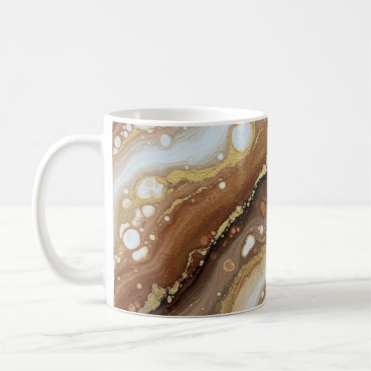 ゴールドフロー コーヒーマグカップ (左)