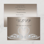 ゴールドブロンズダイヤモンドスワ鷺 全イベントの返信 出欠カード (正面/裏面)