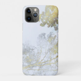 ゴールドブロードリーフグロウ iPhone 11 PROケース
