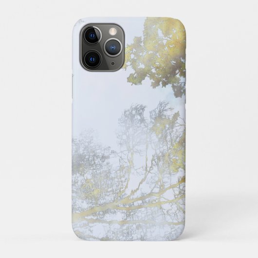 ゴールドブロードリーフグロウ Case-Mate iPhoneケース (裏)
