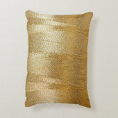 ゴールドプリント アクセントクッション (裏面(縦))