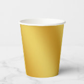 ゴールドペーパーカップ 紙コップ (裏面)