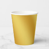 ゴールドペーパーカップ 紙コップ (正面)