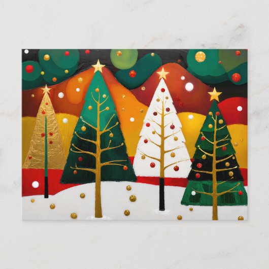 ゴールドホリデーグローブ シーズンポストカード (正面)