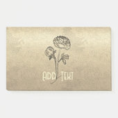 ゴールドホリデーシーズンの雰囲気 ポストイット (正面)