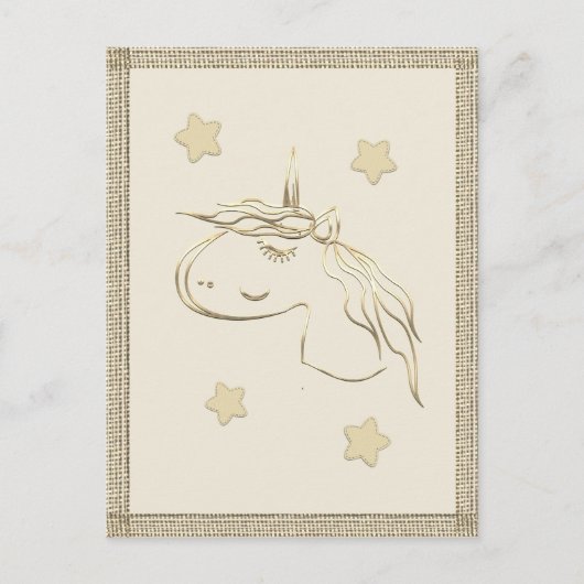 ゴールドホリデーシーズンの雰囲気 ポストカード (正面)