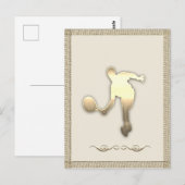 ゴールドホリデーシーズンの雰囲気 ポストカード (正面/裏面)