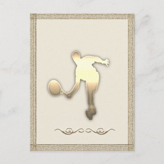 ゴールドホリデーシーズンの雰囲気 ポストカード (正面)